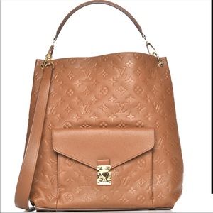 🔥ULTRA RARE🔥TAN LEATHER METIS HOBO LOUIS VUITTON